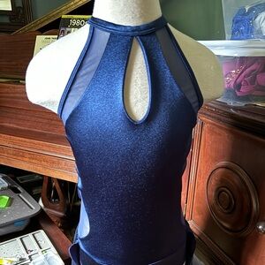 AS navy lyrical dance costume/ base